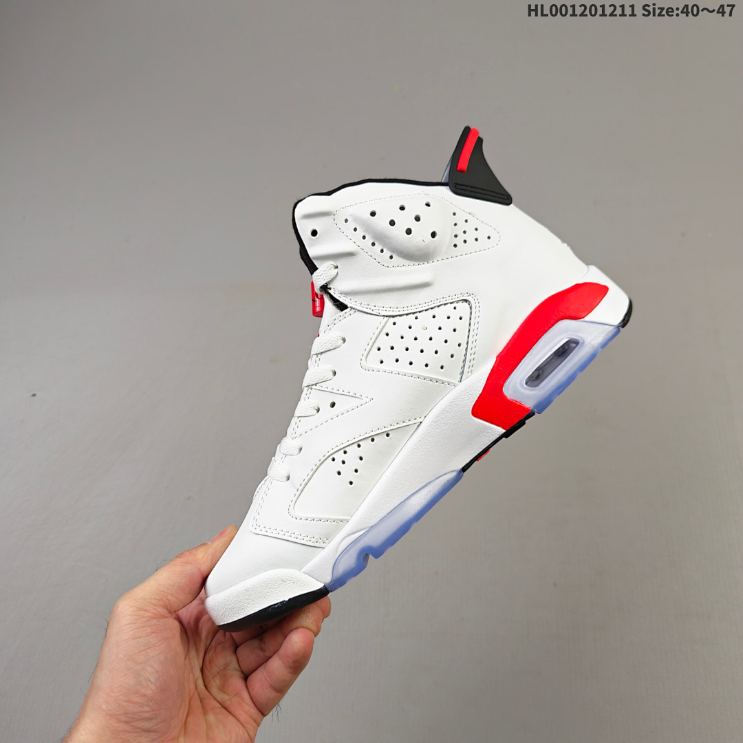 Air Jordan 6 Retro "Infrared White" AJ6 6 aj6 6 - foto 7