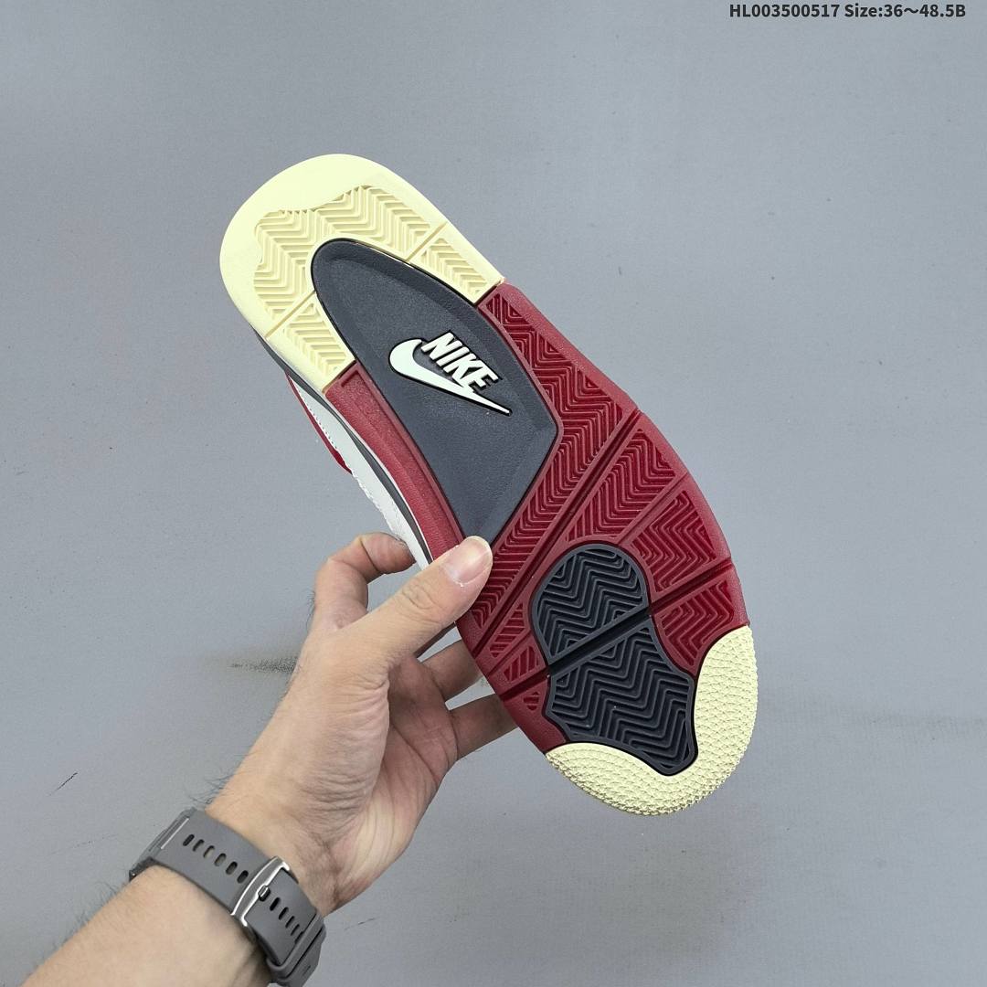 Nigel Sylvester x Air Jordan 4 "Sail Cinnabar" AJ4 4 aj4 4 - foto 7