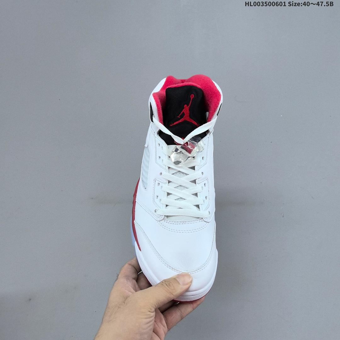 Air Jordan 5 Retro "Fire Red Black Tongue" AJ5 5 aj5 5 - foto 5