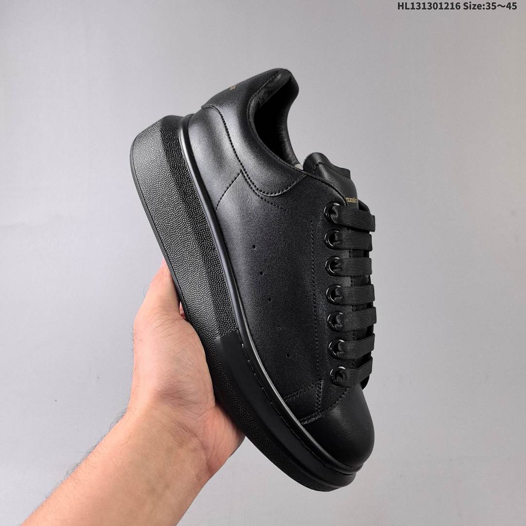 Alexander McQueen Oversized Exaggerated-Sole Suede Leather Sneakers - foto 14