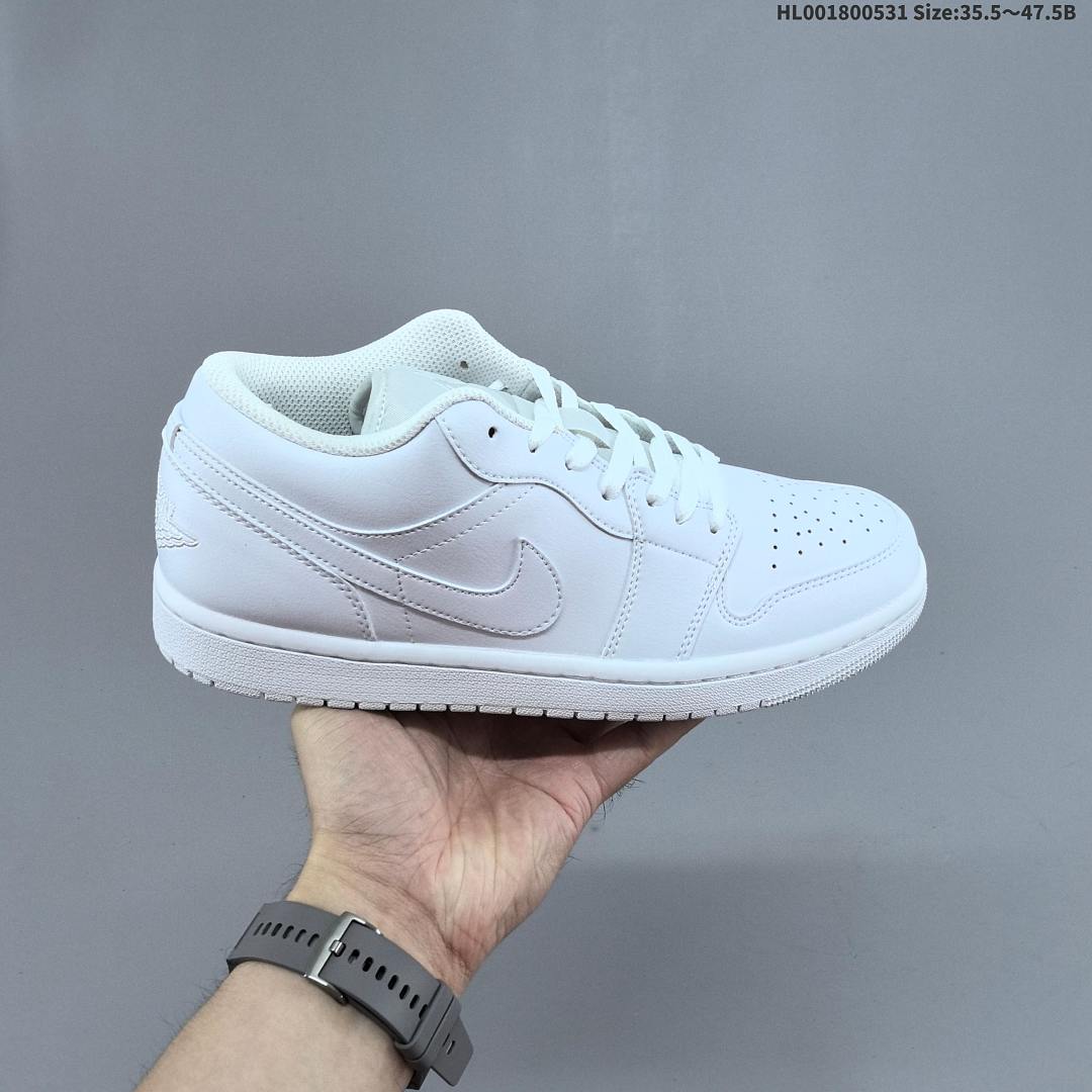 Air Jordan 1 Low "Triple White" AJ1 1 aj1 1 - foto 2