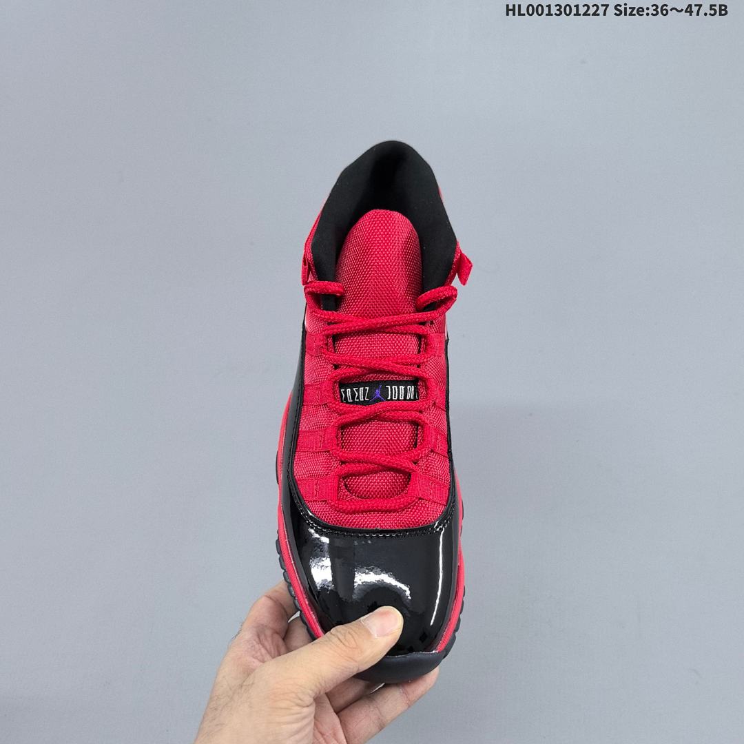 Air Jordan 11 Retro "Red Black" AJ11 11 aj11 11 - foto 6