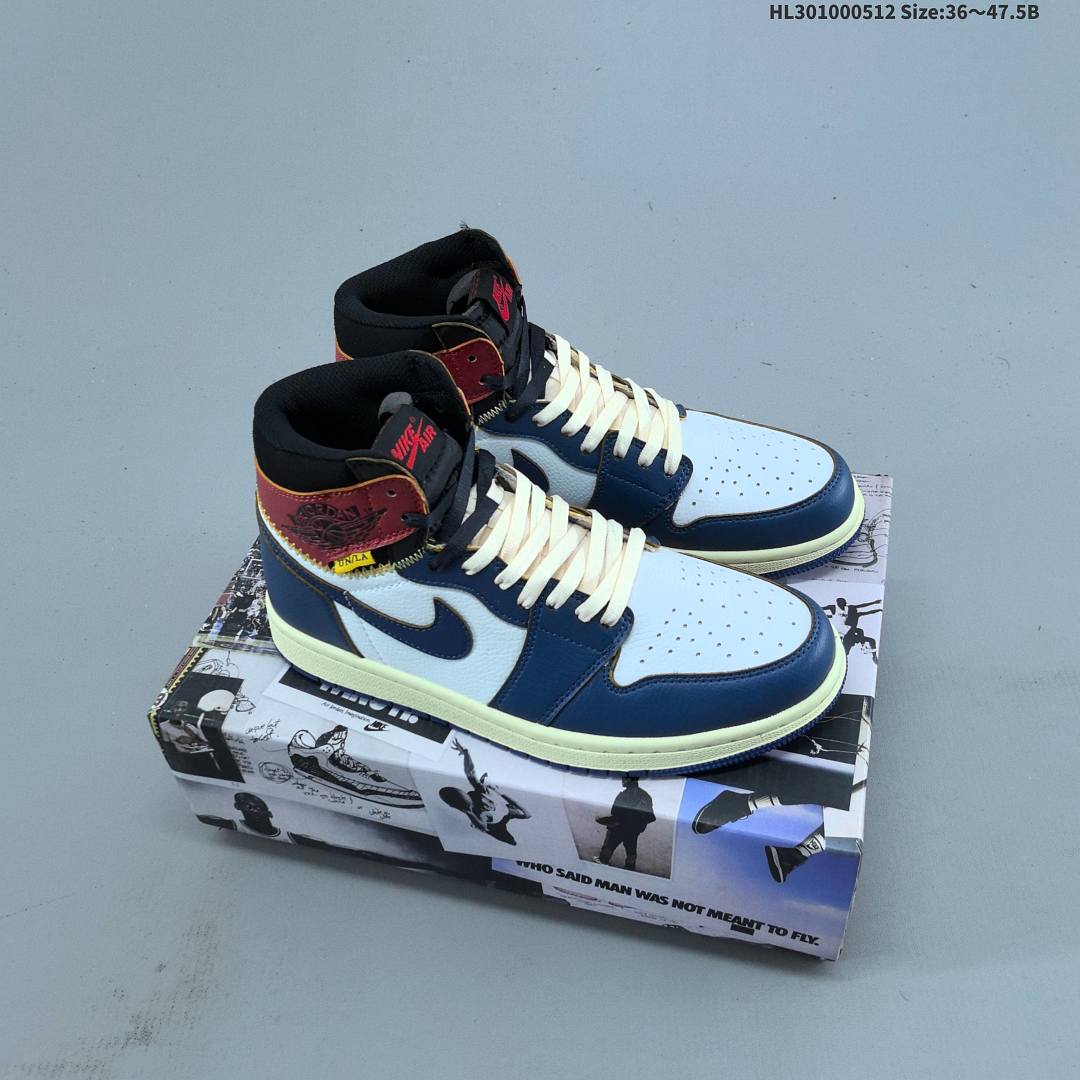 Union LA x Fragment Design x Air Jordan 1 Retro High OG "Sport Royal" AJ1 - foto 6