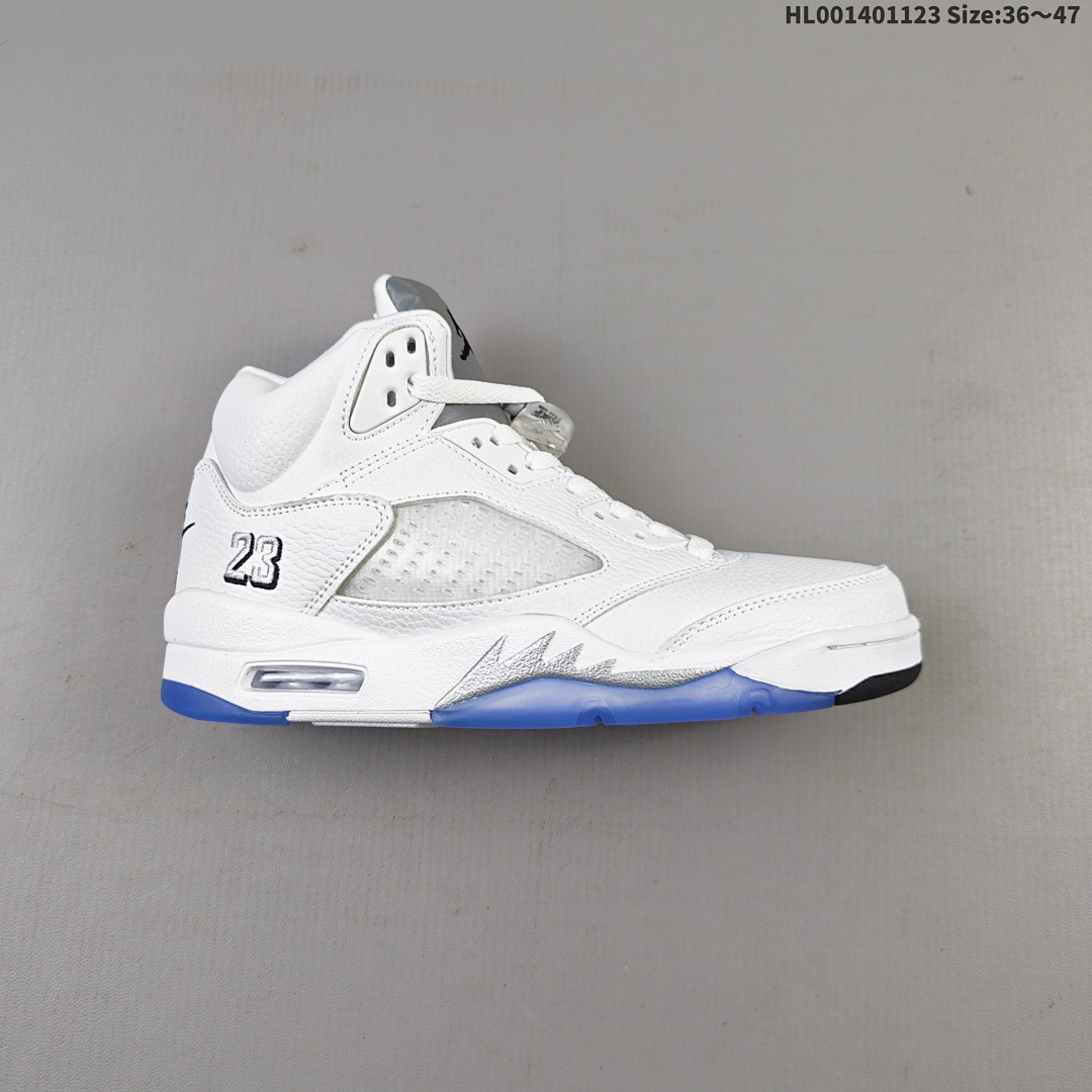 Air Jordan 5 Retro "Metallic White" AJ5 5 aj5 5