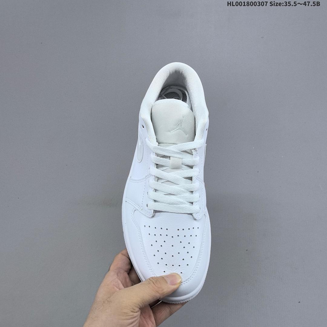 Air Jordan 1 Low "Triple White" AJ1 1 aj1 1 - foto 5