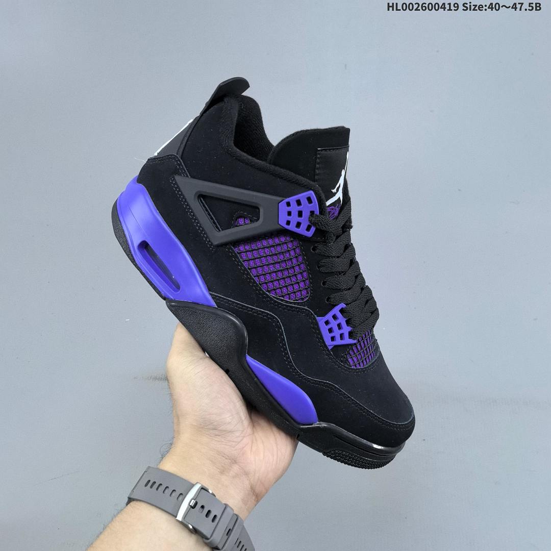 Air Jordan 4 Retro "Purple Thunder" AJ4 4 aj4 4 - foto 3