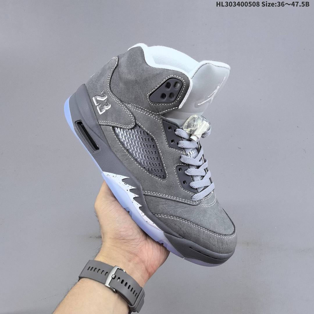 Air Jordan 5 Retro "Wolf Grey" AJ5 5 aj5 5 - foto 3