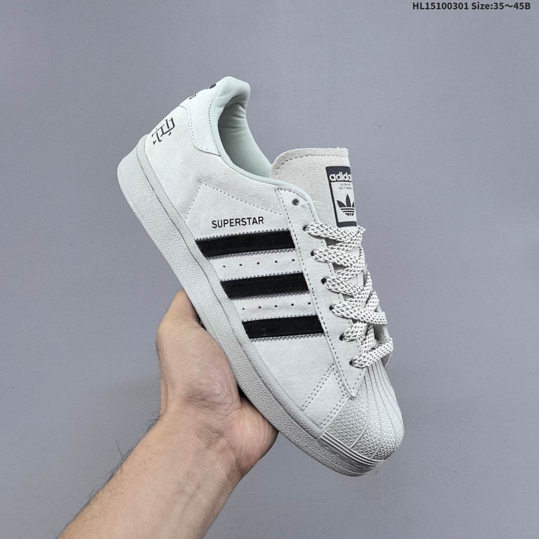 🉐 100 ADIDAS SUPERSTAR “ ” GW5758 1982 - foto 3