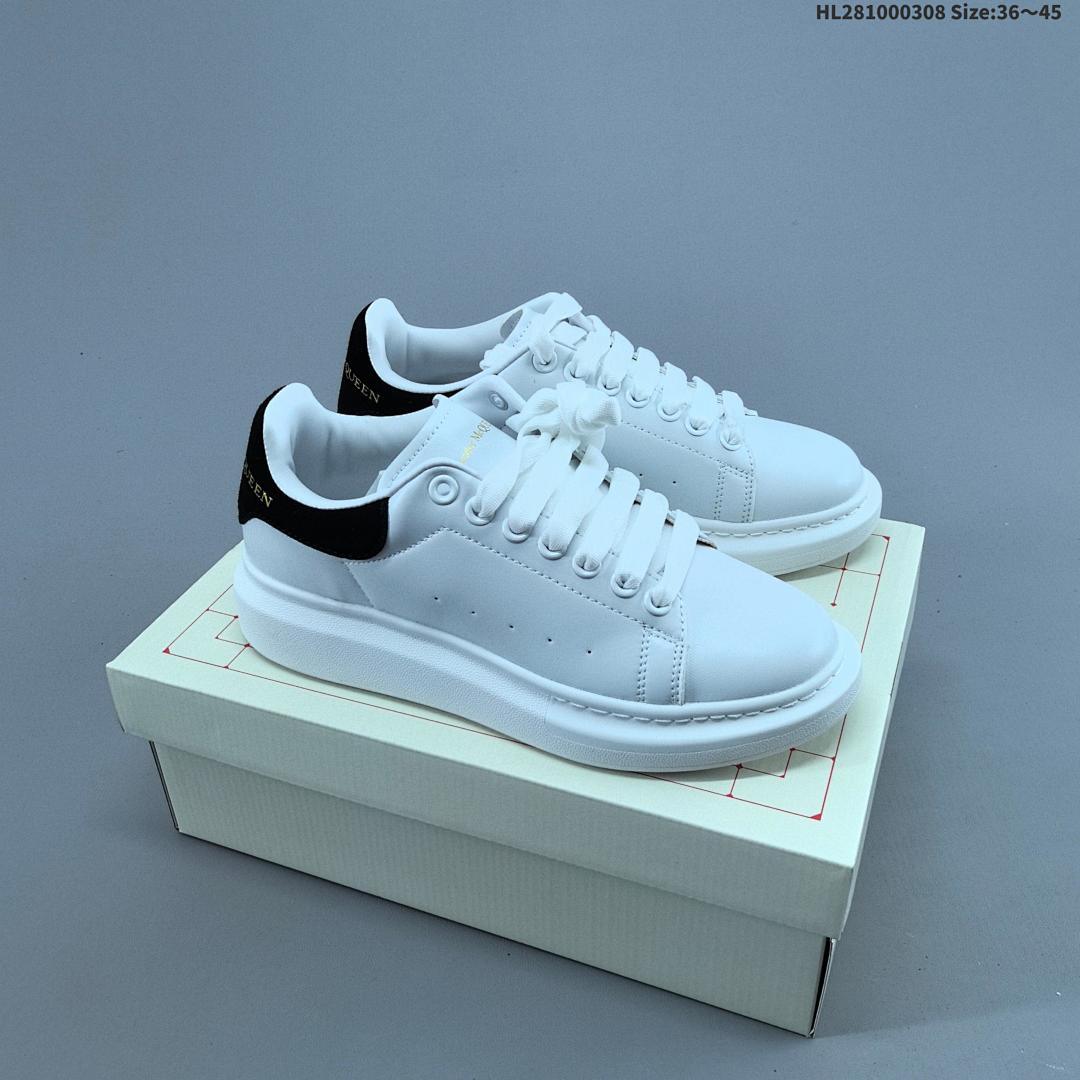 Alexander McQueen Sole Leather Sneakers HL281000308 Size:36 4