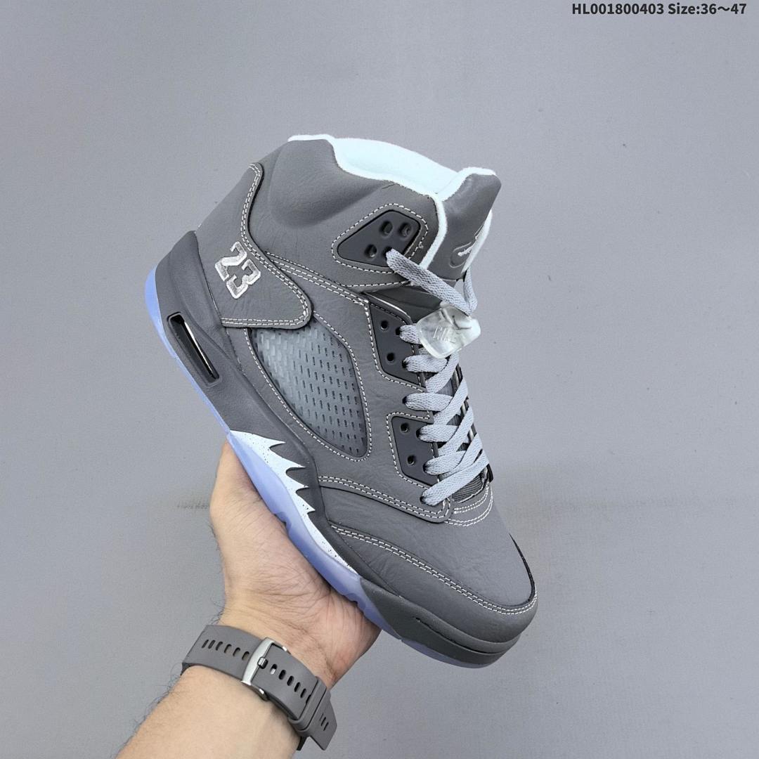 Air Jordan 5 Retro "Wolf Grey" AJ5 5 aj5 5 - foto 3