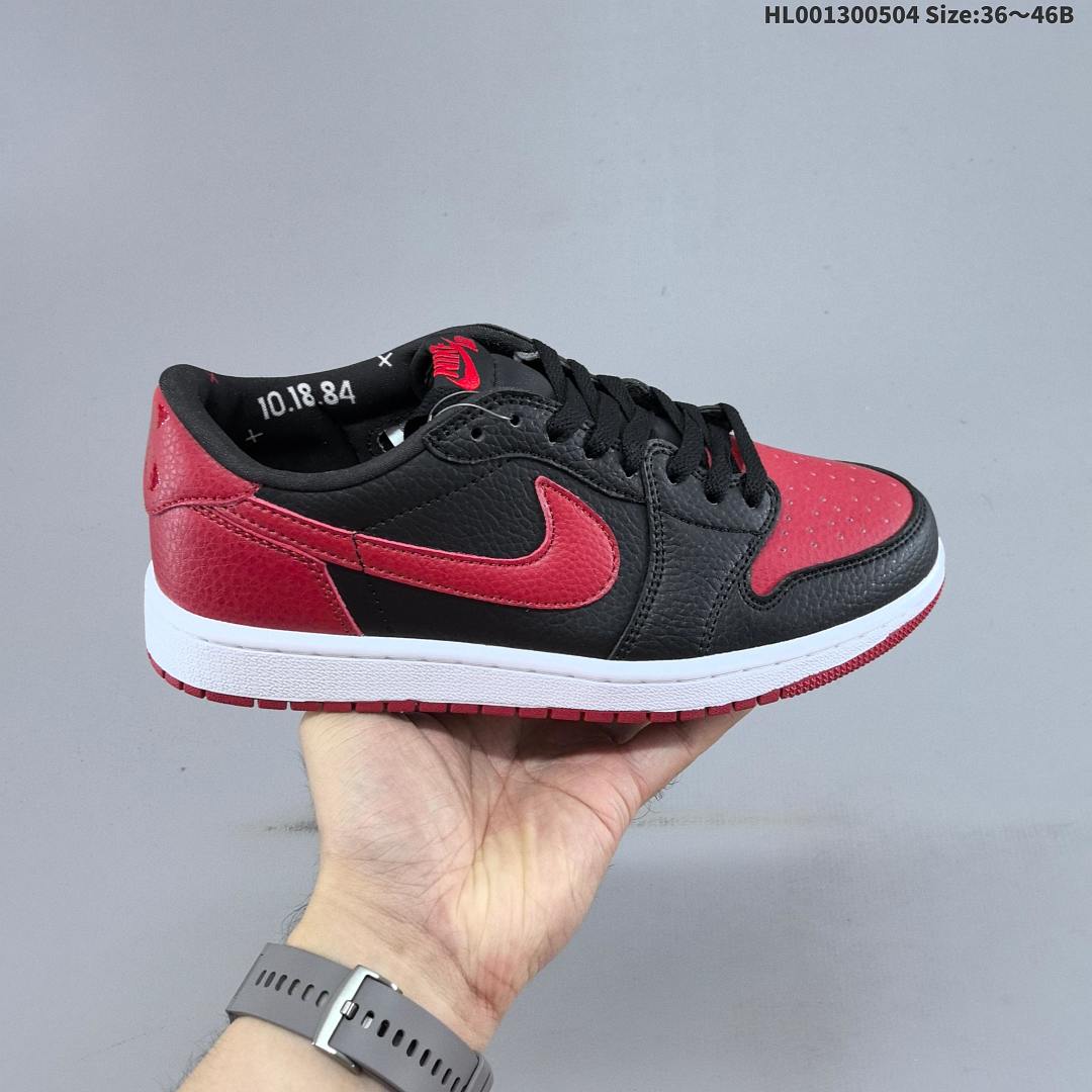 Air Jordan 1 Low OG "Banned" X AJ1 1 aj1 1 Jordda - foto 2