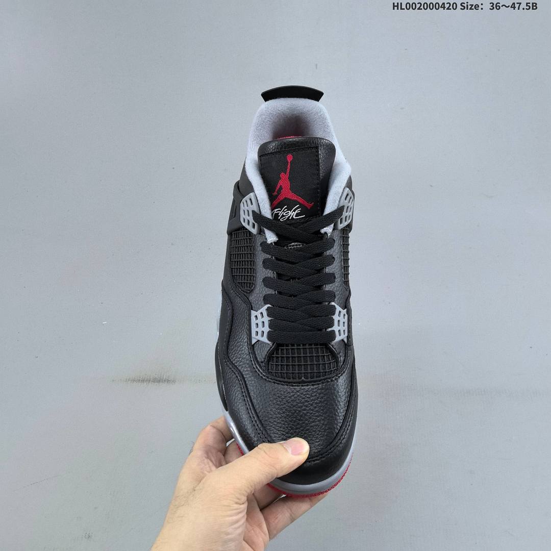 Air Jordan 4 Retro "Bred Reimagined" AJ4 4 aj4 4 - foto 5