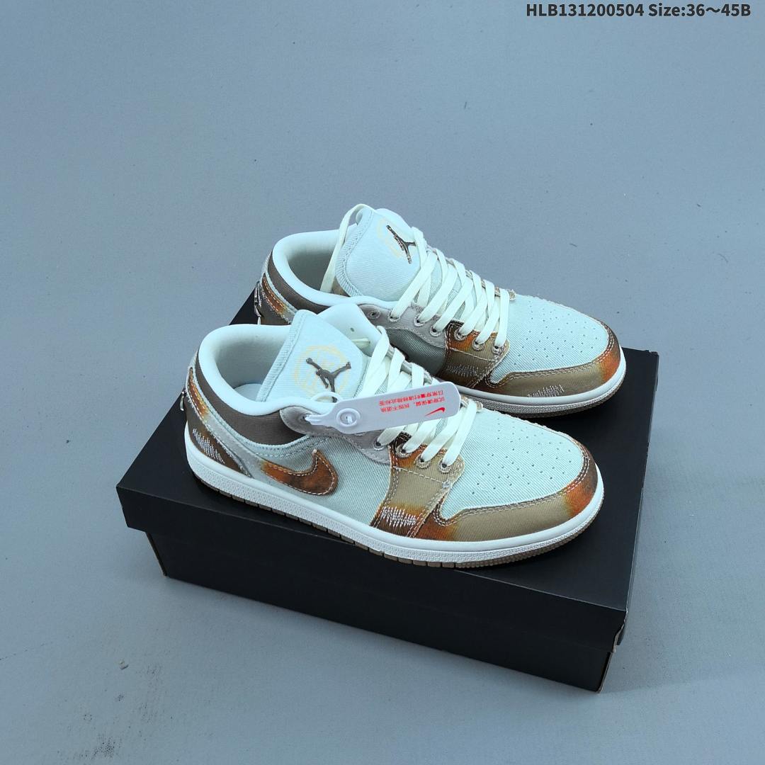 Air Jordan 1 Low SE "Multi-Color Distressed" AJ1 1 aj1 1 Jo
