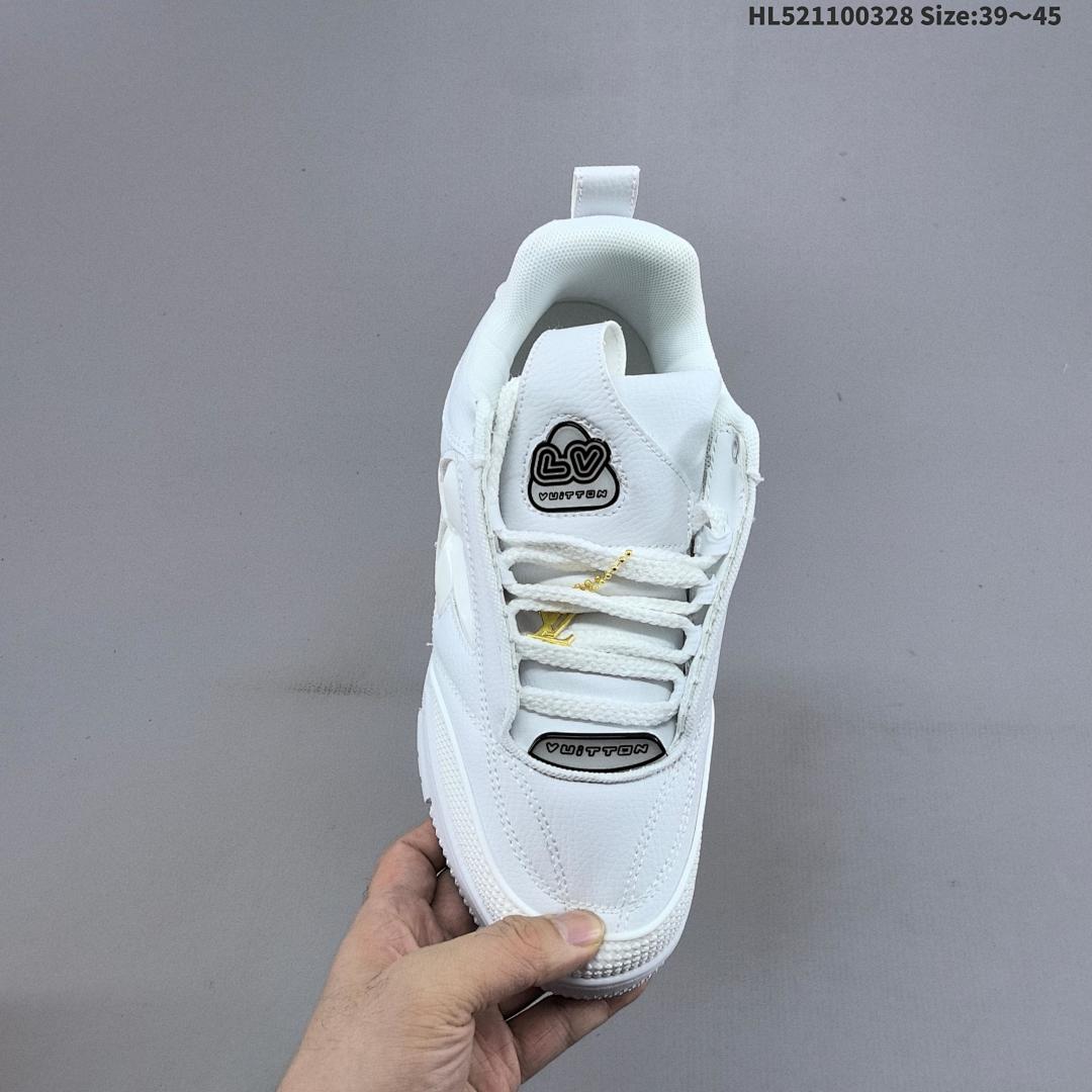 Louis Vuitton Trainer Sneaker Low LV ID Size 45 - foto 5