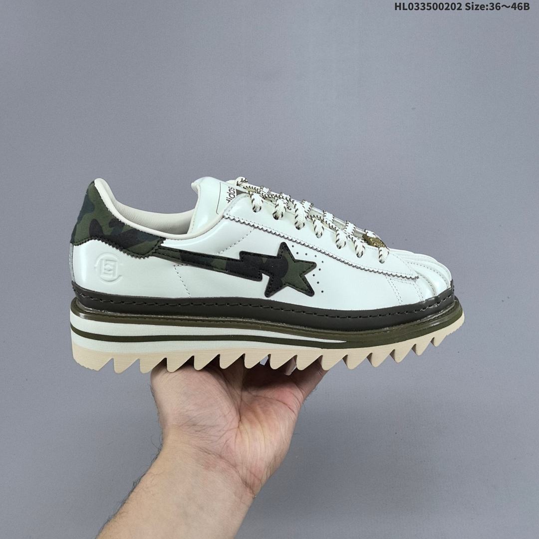 PK Adidas CLOT X BAPE SUPERSTAR BY E ”Superstar“ - foto 9
