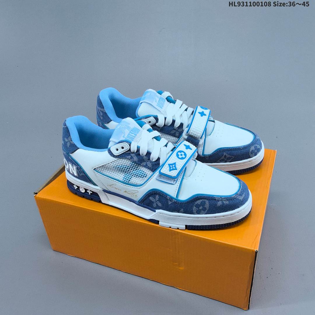 LV Louis Vuitton Trainer Sneaker Low ID