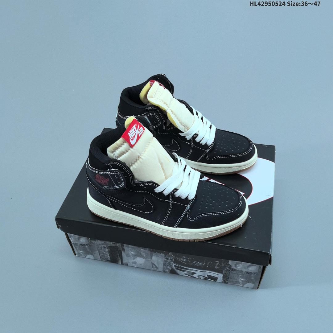 NIKE Air Jordan 1 Retro Mid AJ1 -100 ID Size 47
