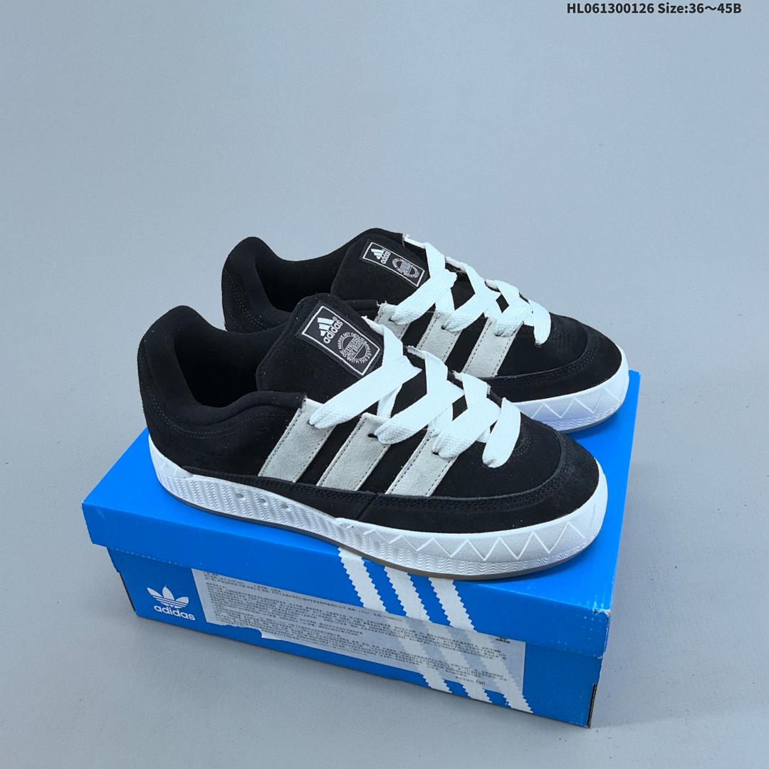 , Adidas Originals Adimatic Low"Core Black/White" - foto 5
