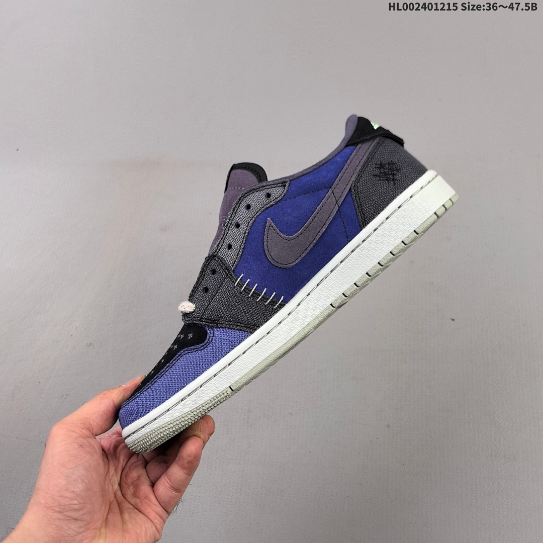 Zion Williamson x Air Jordan 1 Low OG & x27;Regency Purple And Dark Raisin& x27; 2.0 AJ1 - foto 7
