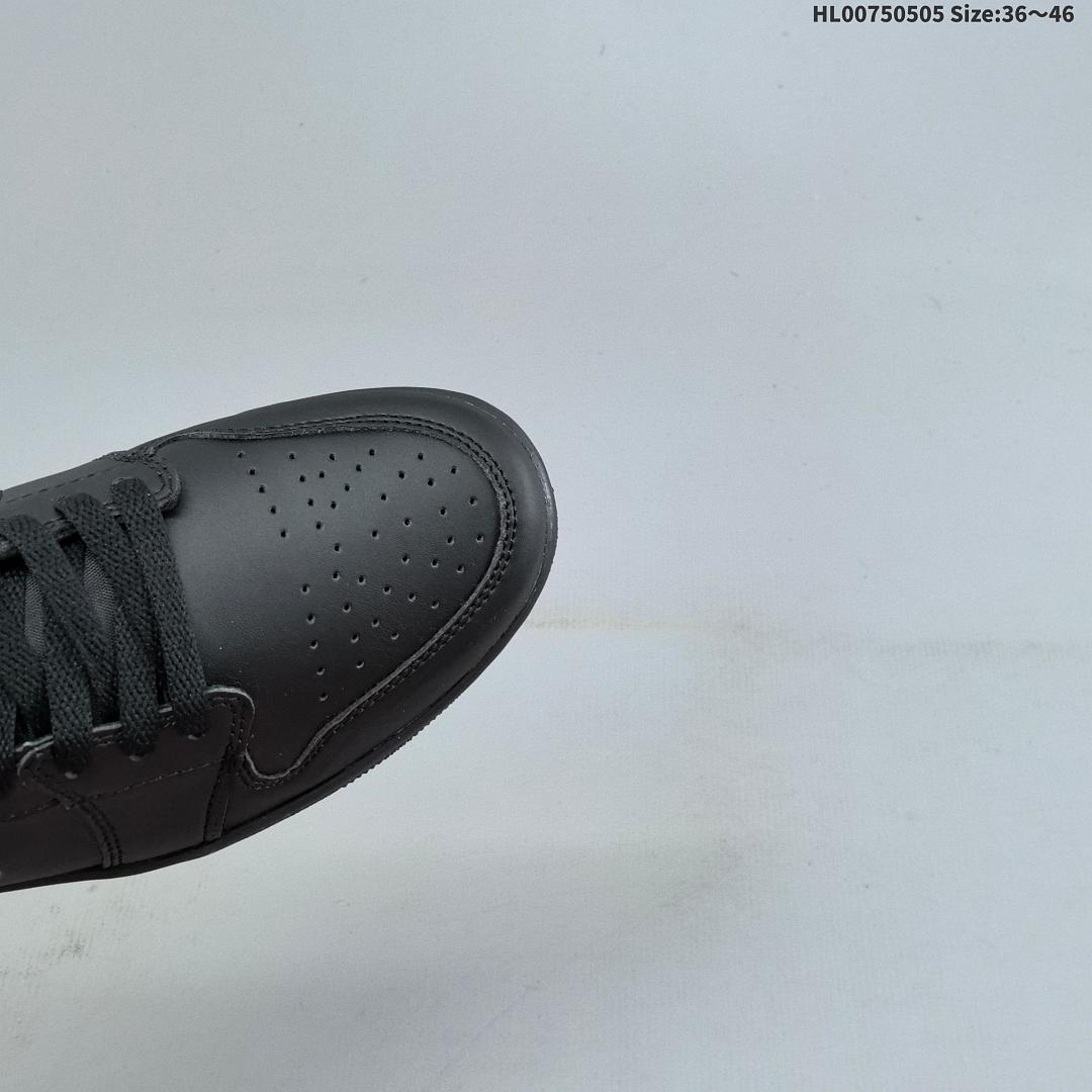 Air Jordan 1 Low "Triple Black" AJ1 1 aj1 1 Air Jordan 1 " - foto 8