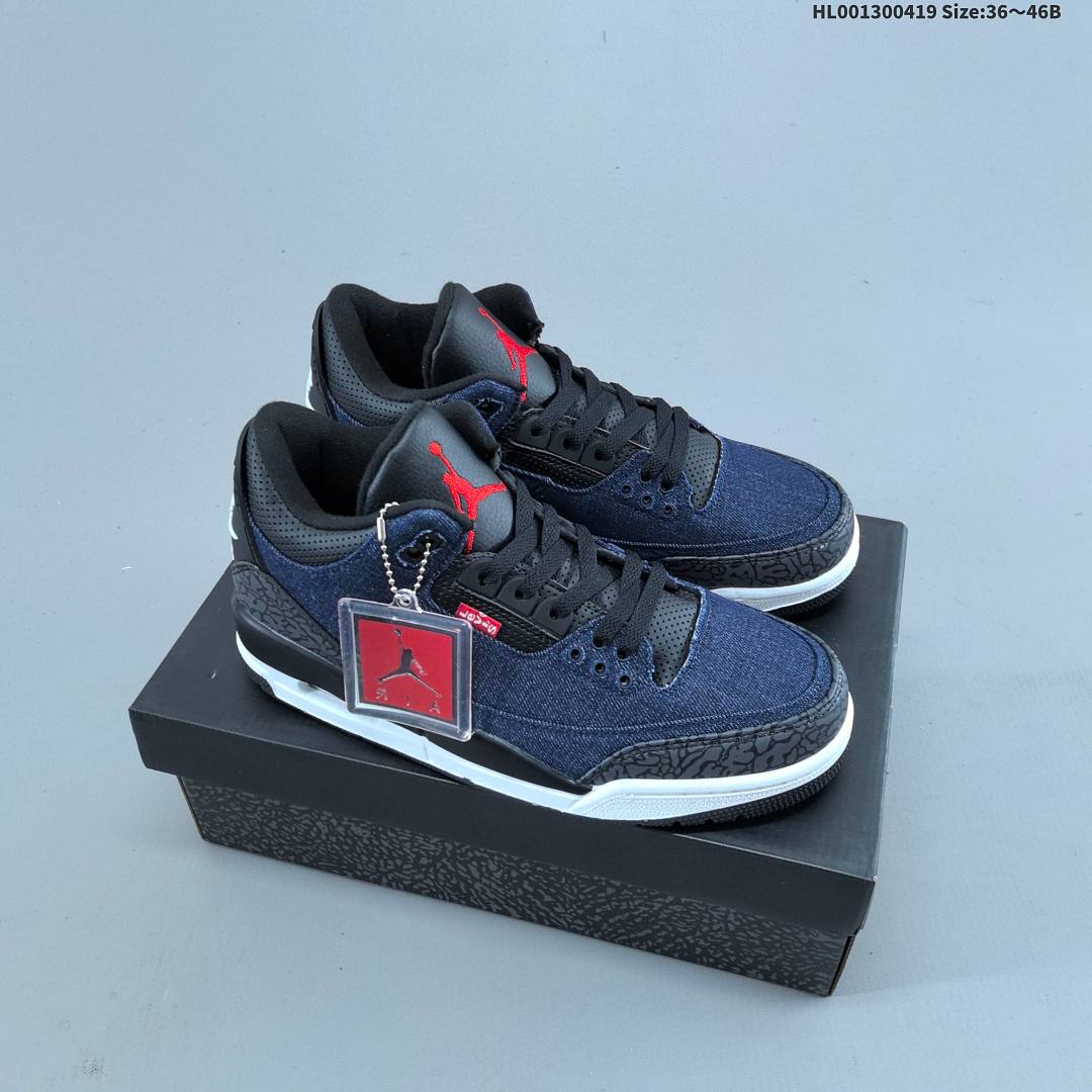 Levi’s x Air Jordan 3 Retro SP AJ3 3 aj3 3 Air