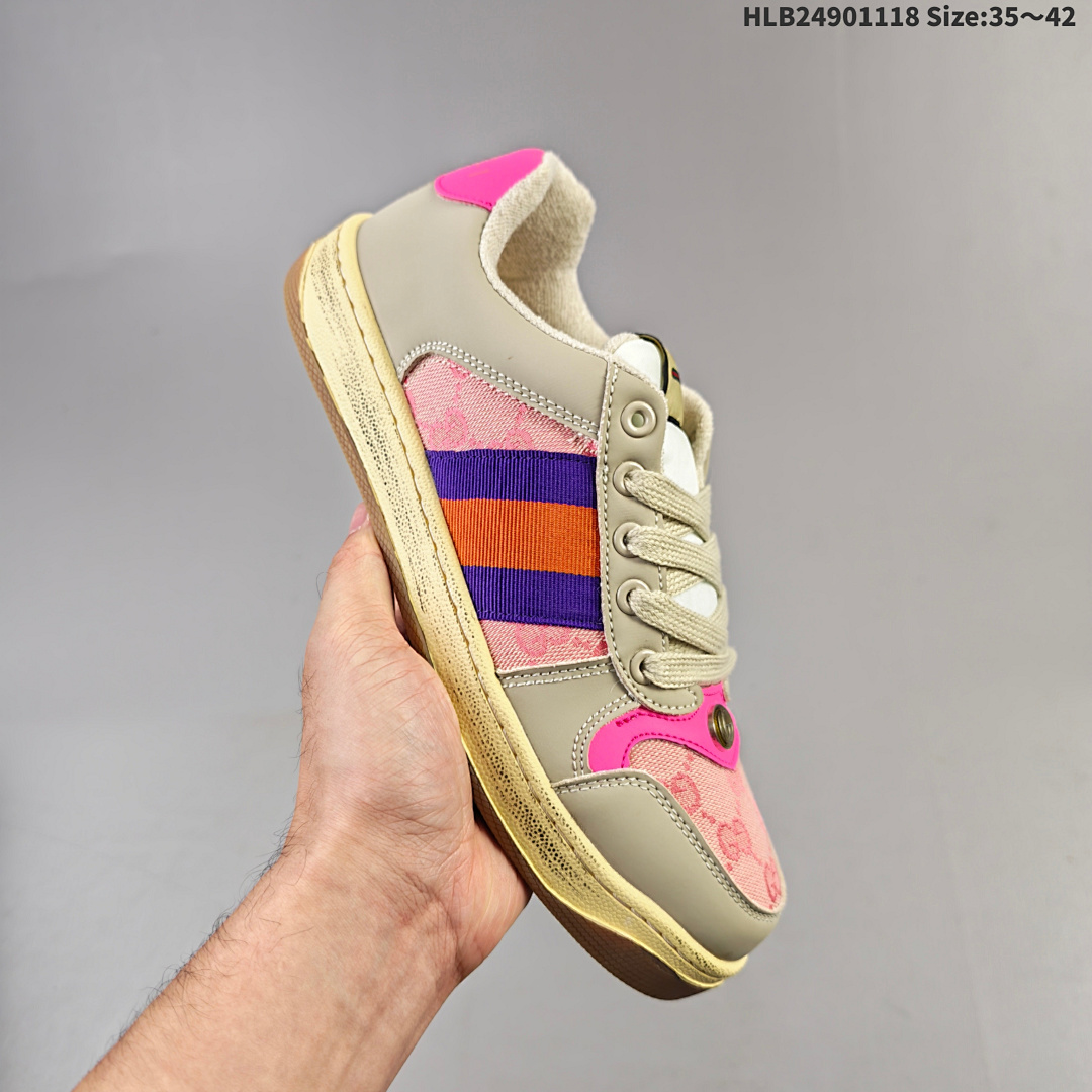 Gucci Distressed Screener sneaker Gucci HLB24901118 - foto 15