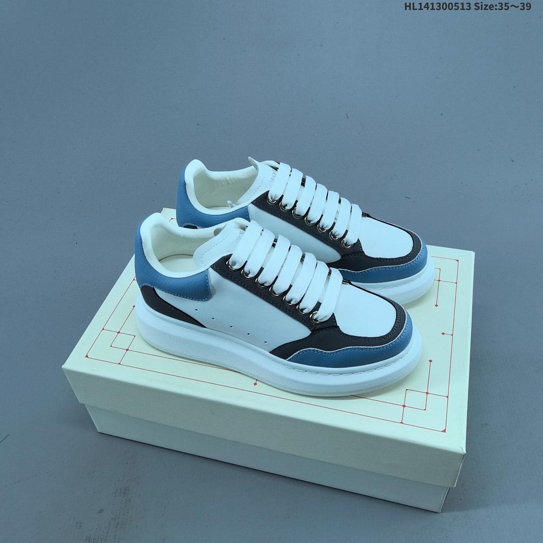 Alexander McQueen · Sole Leather Sneakers HL141300513 Size 39 - foto 6