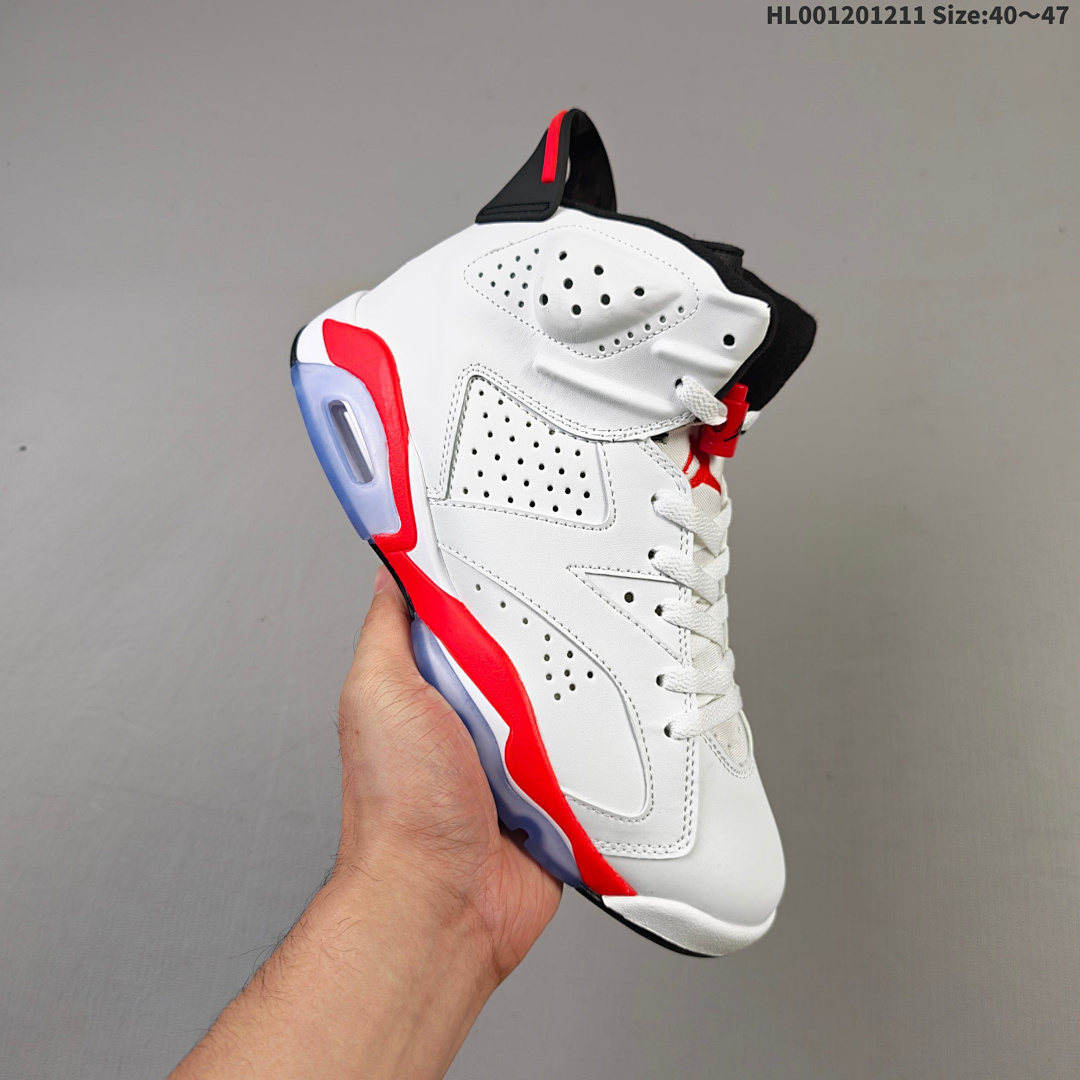 Air Jordan 6 Retro "Infrared White" AJ6 6 aj6 6 - foto 8