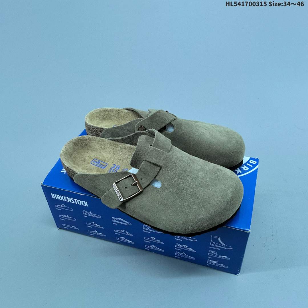 · Birkenstock Boston Suede Shearling