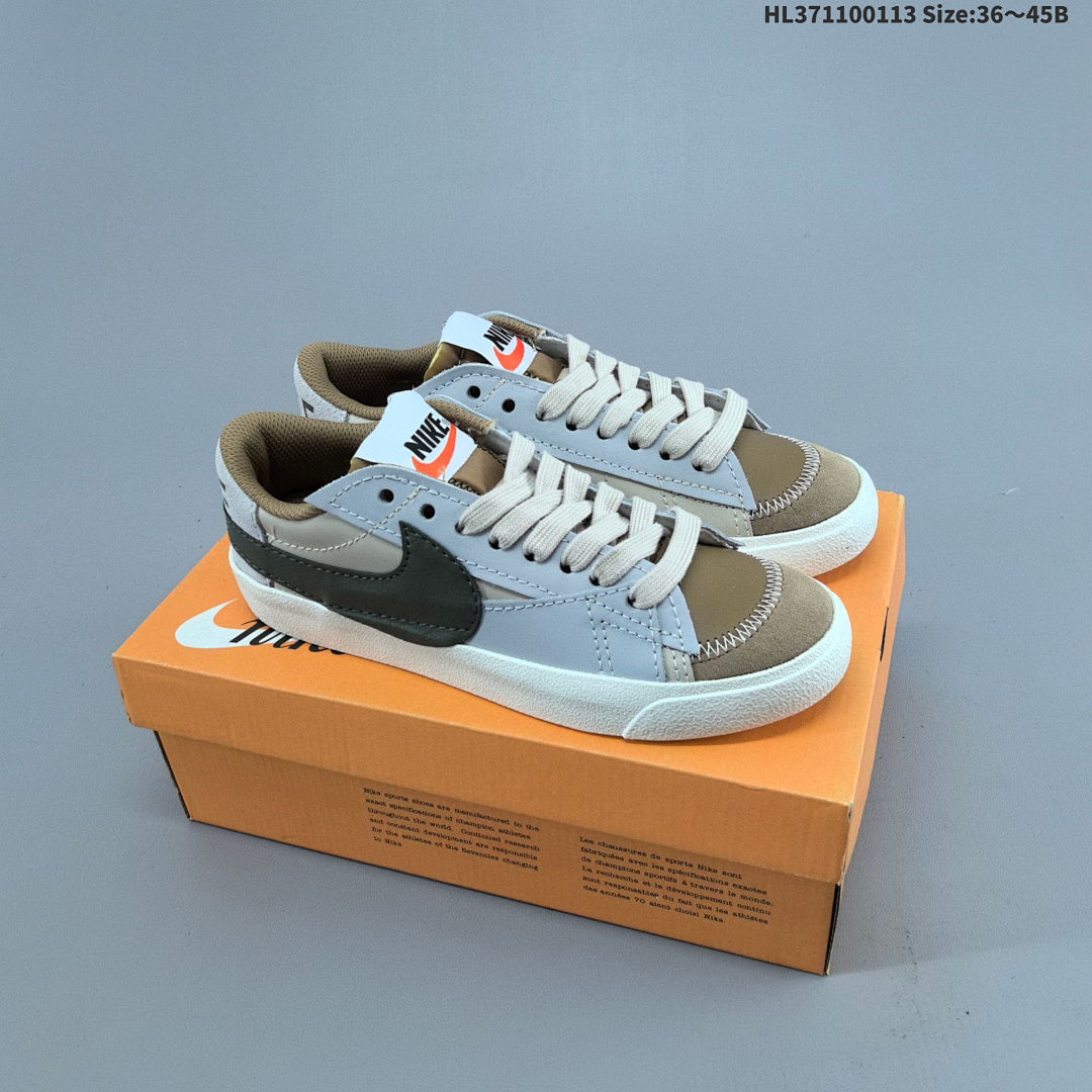 NK Blazer Low & x27;77 Jumbo Blazer Swoosh Sw - foto 15