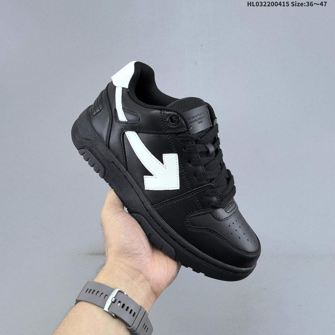 , Off-WhiteÔäó c/o Virgil Abloh Out Of Office Low-top Leather OW OFF-White - foto 13