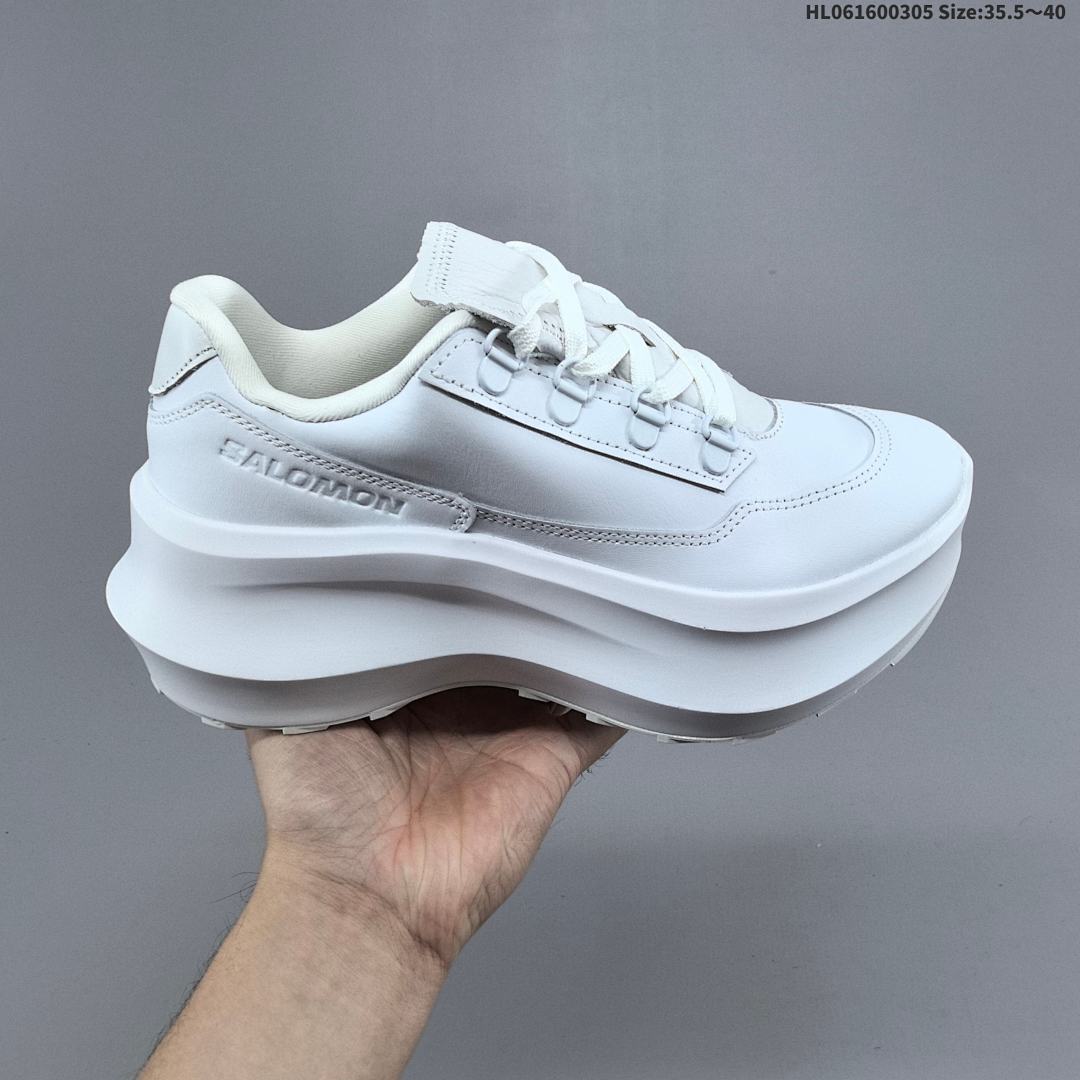 Comme des Garçons x SALOMON SR811 Leather Platform CDG - foto 3