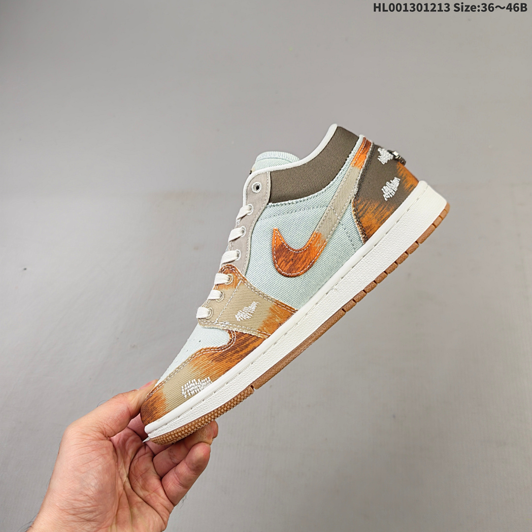 Air Jordan 1 Low SE "Multi-Color Distressed" AJ1 1 aj1 1 Jo - foto 7