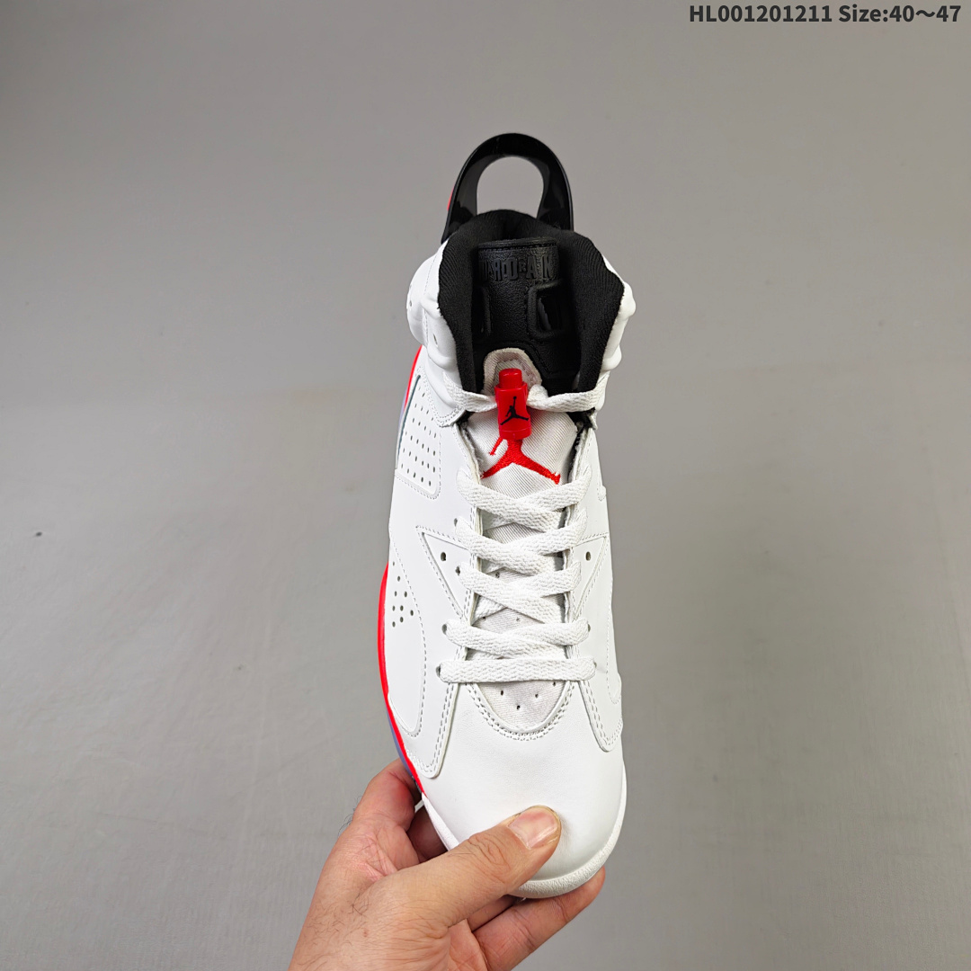 Air Jordan 6 Retro "Infrared White" AJ6 6 aj6 6 - foto 6