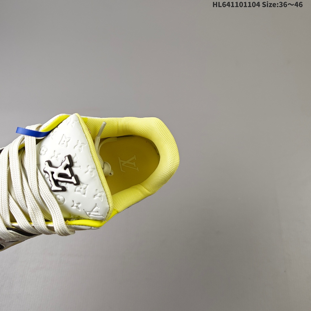 Louis Vuitton Trainer Sneaker Low LV ID Size 46 - foto 3