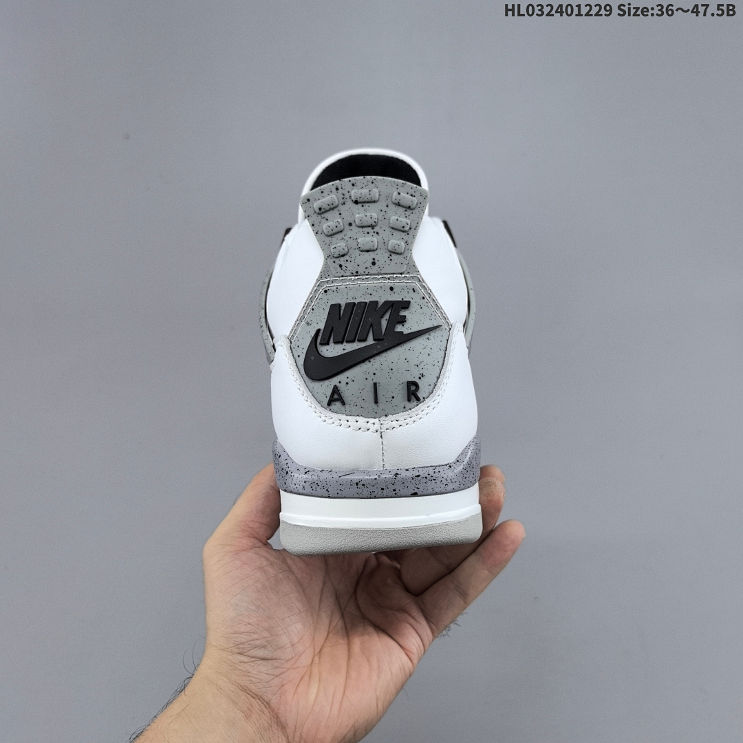 Air Jordan 4 Retro OG "White Cement" AJ4 4 aj4 4 - foto 5