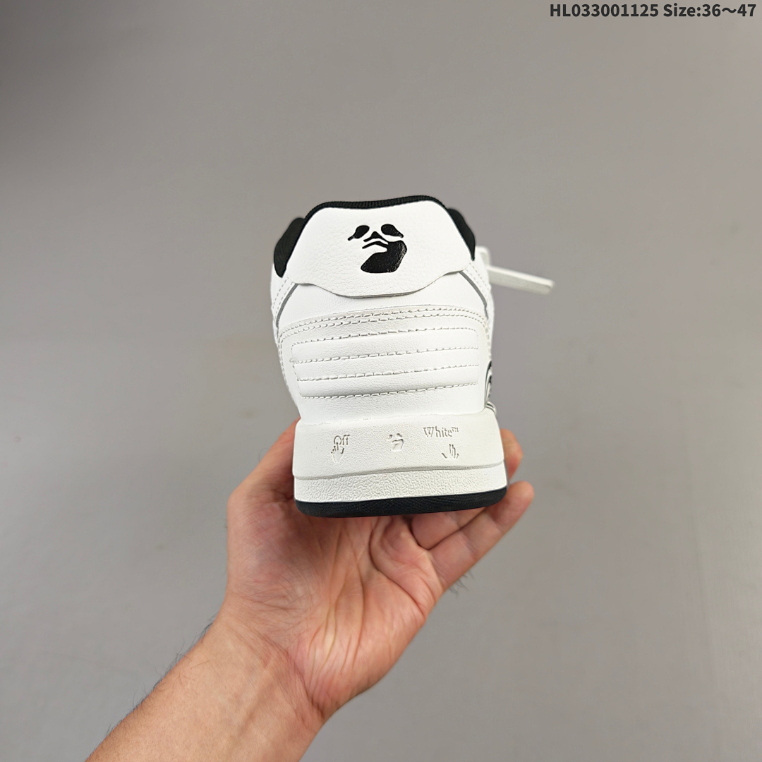 Off-WhiteÔäó c/o Virgil Abloh Out Of Office Low-top Leather OW OFF-White Sneakers" - foto 24