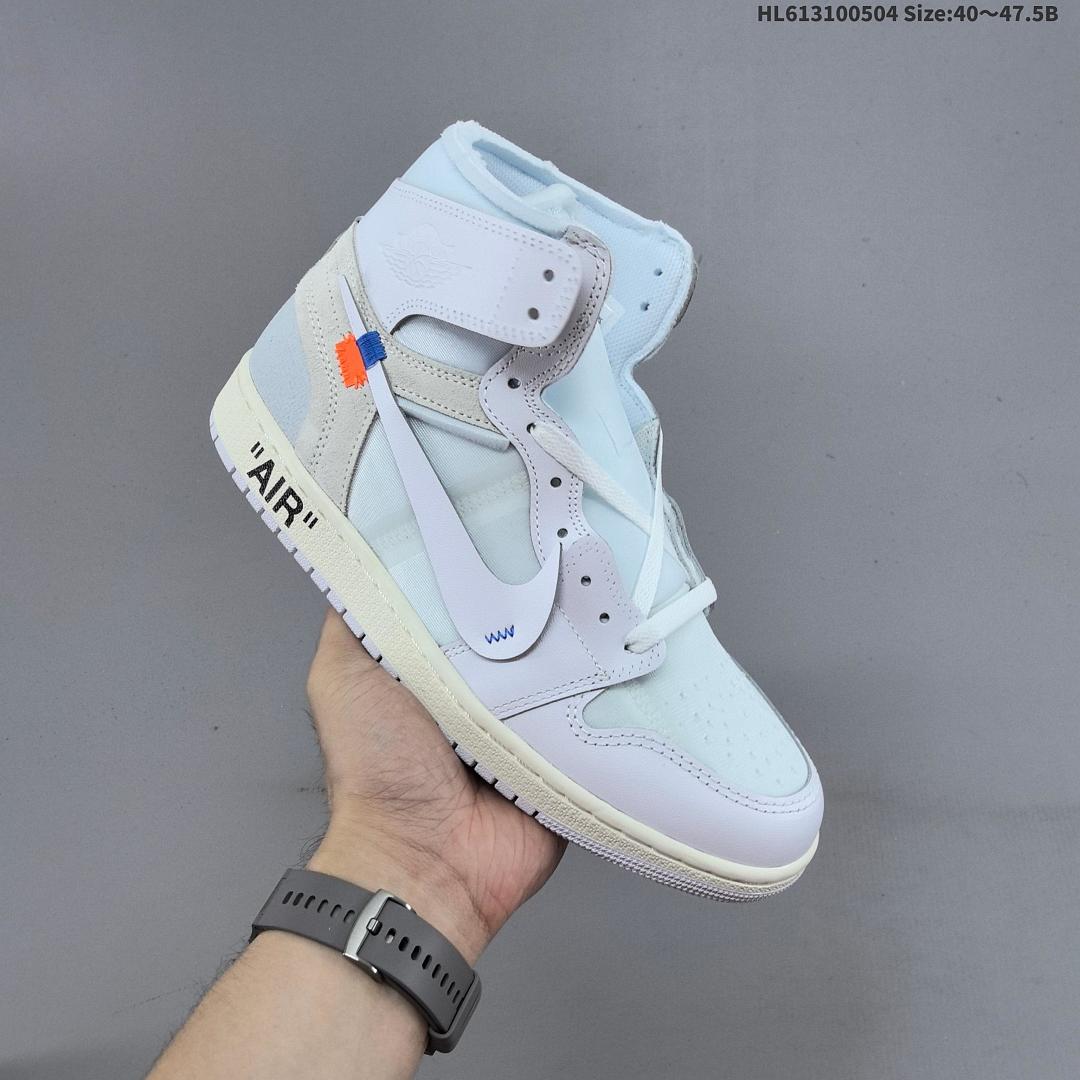 ❗️ Virgil Abloh Archive x Air Jordan 1 High OG "Alaska" AJ1 1 aj1 1 - foto 3